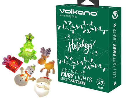  Volkano Twinkle Holiday Series Christmas Fairy Lights 