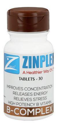 Zinplex B-Complex Tabs 30 Helderberg Medical